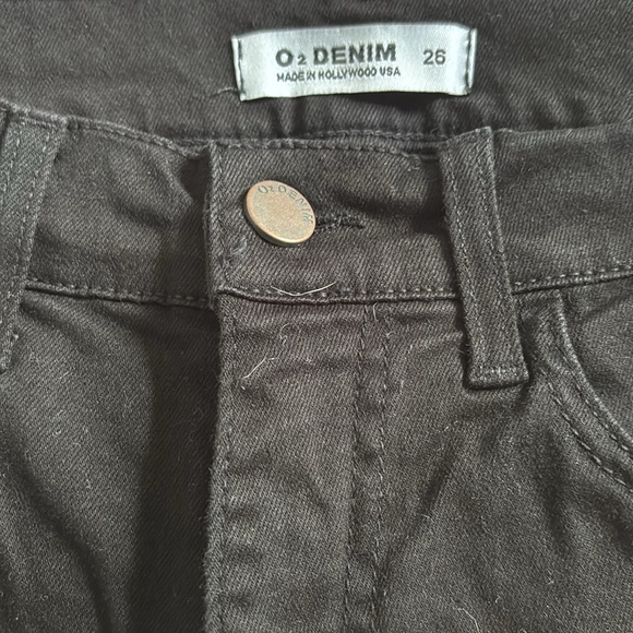 NEW O2 Denim flared bottom jeans 26 - Picture 3 of 6